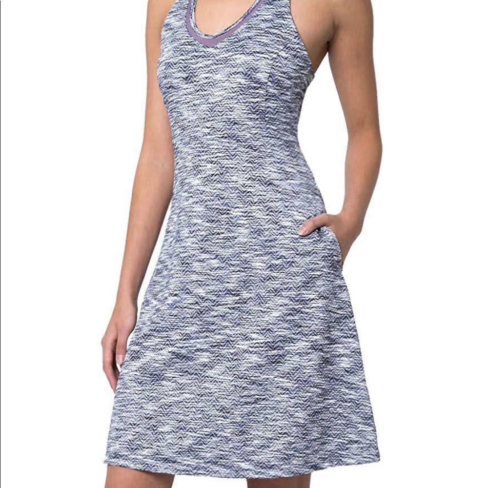 MPG Travel/ Hiking Dress - Purple & Grey